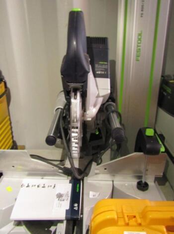 A Festool KS-88E 240v Kapex Compound Mitre Saw.