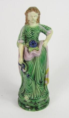 An early 19thC pearlware figure