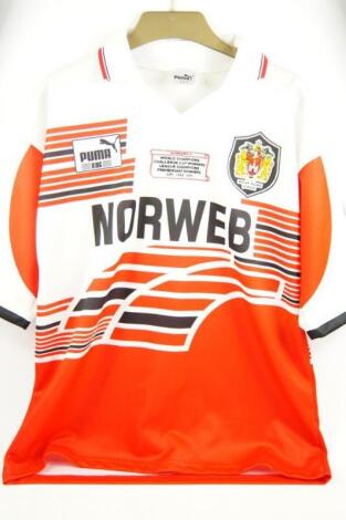 A Wigan Rugby League signed shirt 1994