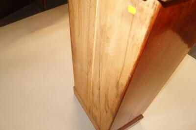 A Victorian mahogany Wellington chest - 2