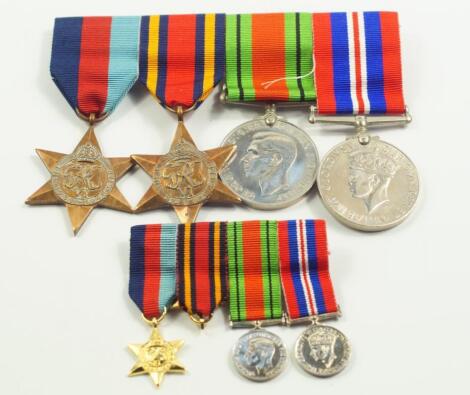 Four WWII medals