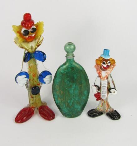 A Murano glass clown