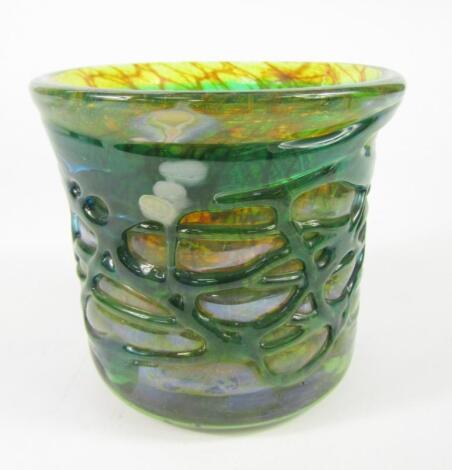 A Michael Harris Mdina glass vase