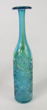 A Michael Harris Mdina glass Chinese bottle