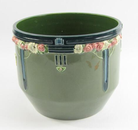 An Eichwald pottery jardiniere