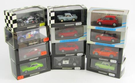 *Minichamps diecast vehicles