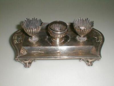 A Victorian silver stand