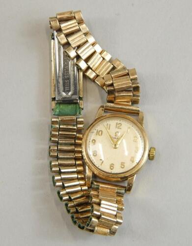 A ladies Omega wristwatch