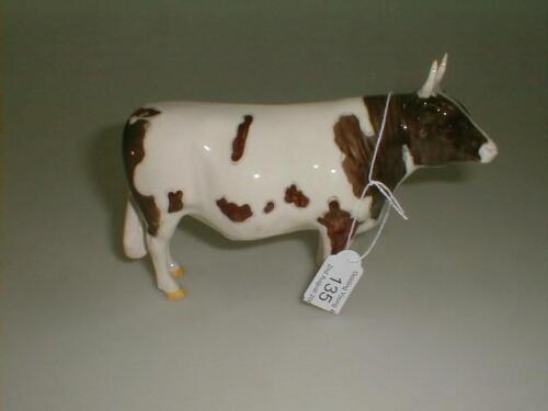 A Beswick figure No. 1454B Ayrshire Bull ch. "White Hill Mandate"