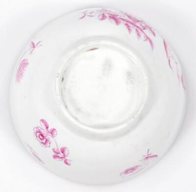 An 18thC Worcester porcelain bowl - 5