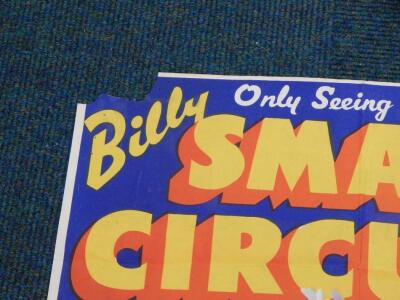 A Billy Smart's Circus and Wild West Show poster - 2