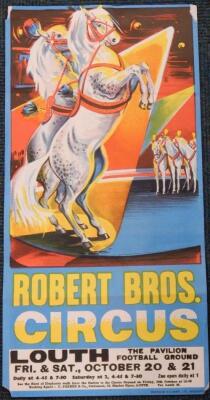 A Robert Brothers Circus poster