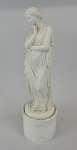 A Victorian Parian figure