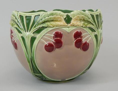 An Eichwald majolica jardiniere