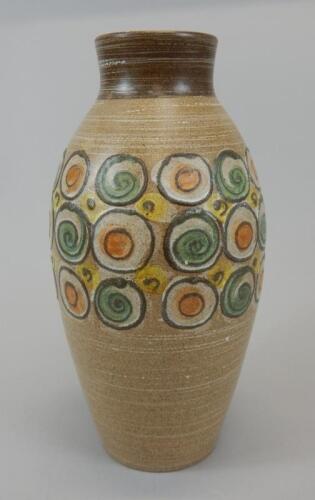 A Denby Studio ware vase