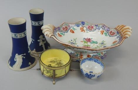 A collection of 19thC ceramics