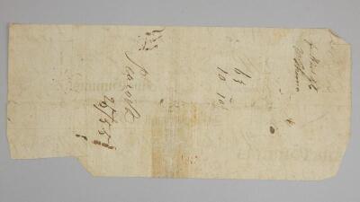 An 18thC Sleaford Bank five guinea banknote - 5