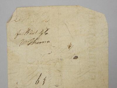 An 18thC Sleaford Bank five guinea banknote - 7