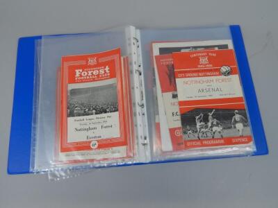 A quantity of football programmes - 2