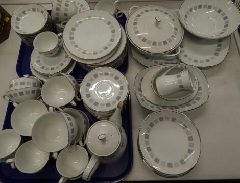 An extensive Noritake Arroyo pattern part dinner and tea and coffee service