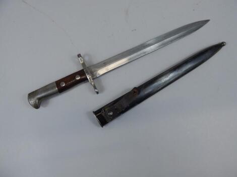 A German bayonet