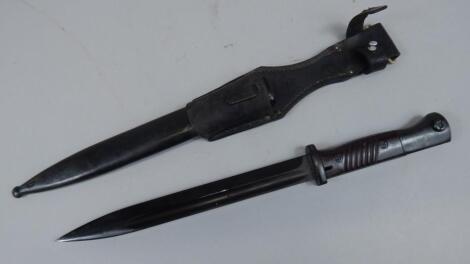 A late 20thC bayonet