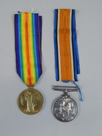 Two First World War medals