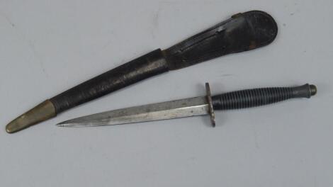 An F. Sykes Commando knife