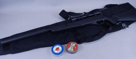 A Remington Tyrant air rifle with sight