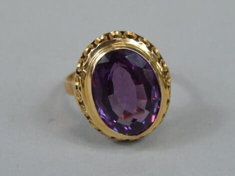 A ladies dress ring