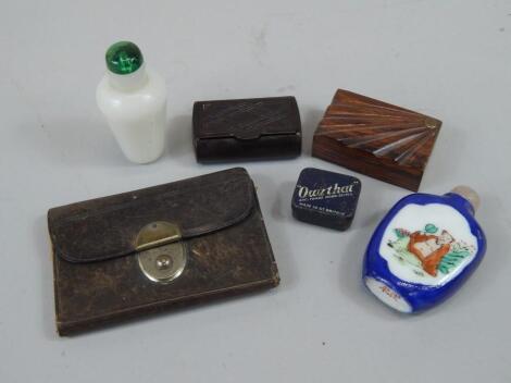 A collection of snuff related items etc.