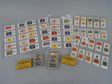 A collection of cigarette cards