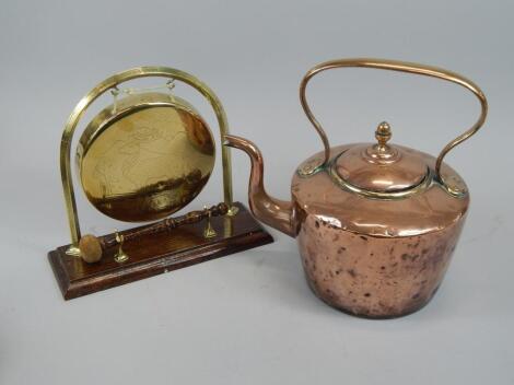 Two items of metalware