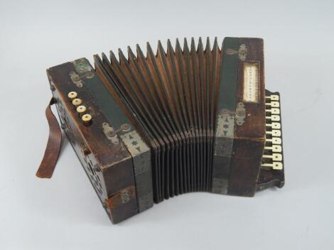 A French Feret-Marcott accordion.