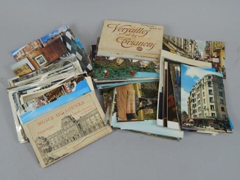 Various colour and black and white postcards etc.