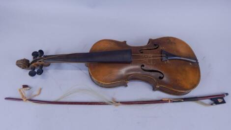 An early 20thC violin