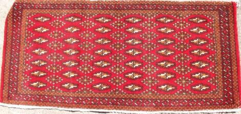 A Persian Turkoman rug