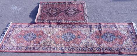 A Persian style rug