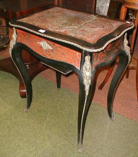 A 19thC Boule Premi£re Partie Dressing or Work Table