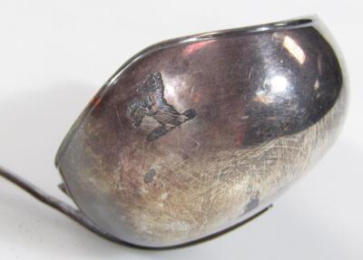 An early 19thC toddy ladle - 2