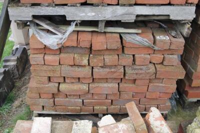 A quantity of rustic bricks.