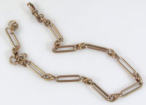 A fancy link watch chain