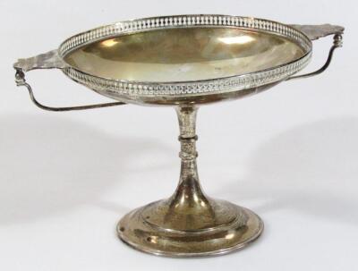 A George V silver tazza