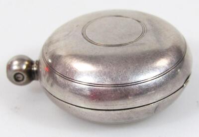 A silver sovereign case