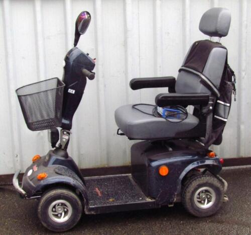 A Freerider four wheel mobility scooter