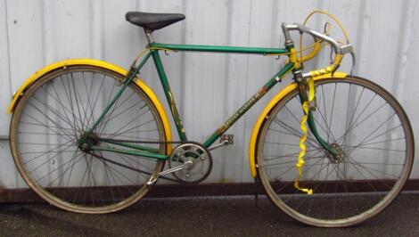 A Lenton Marque III bygone gentleman's racer bike