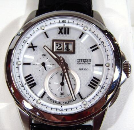 A modern Citizen Eco-Drive limited edition gentleman's wristwatch