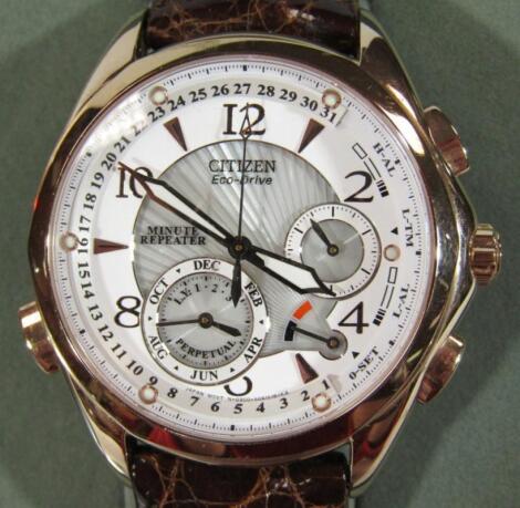 A modern Citizen Eco-Drive gentleman's wristwatch