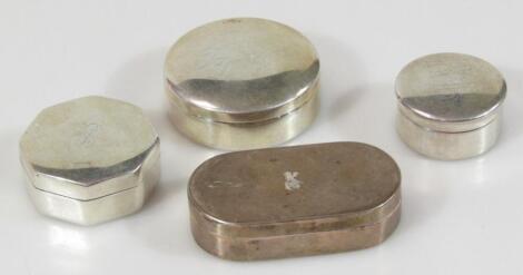 Various pill boxes