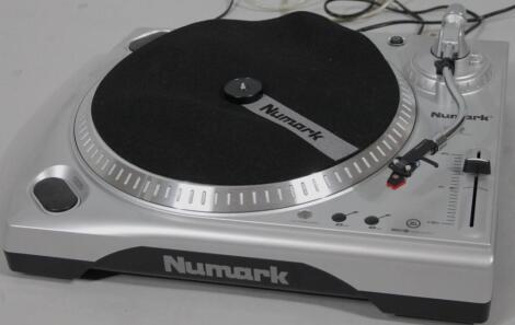 A Numark TT USB turntable